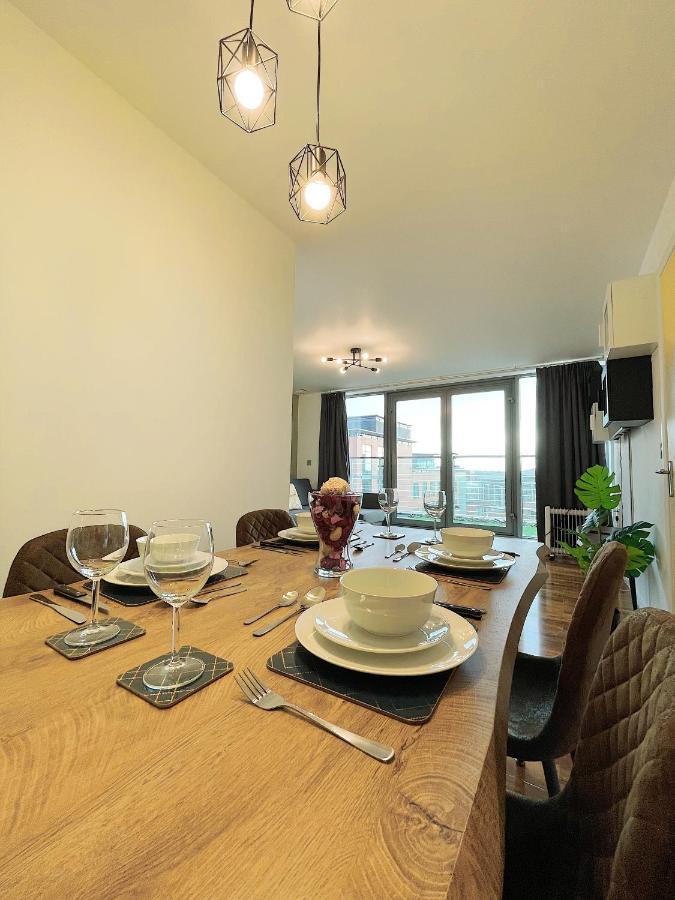 Insta-Style Penthouse With Balcony Or 2B Apartment With Balcony Birmingham City Centre Dış mekan fotoğraf