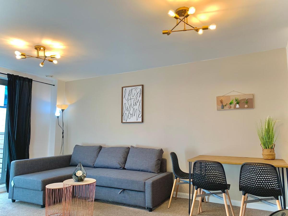 Insta-Style Penthouse With Balcony Or 2B Apartment With Balcony Birmingham City Centre Dış mekan fotoğraf